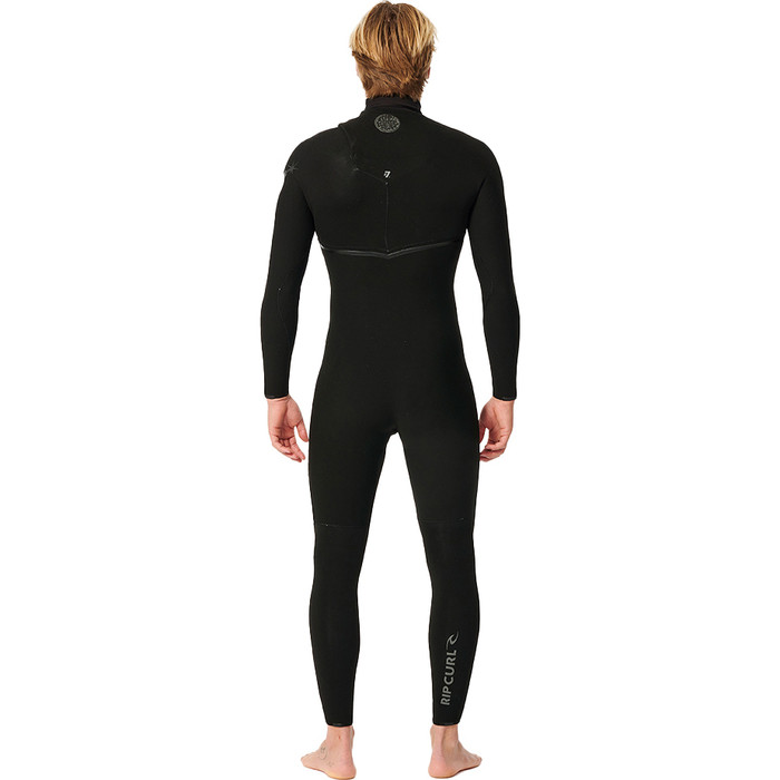 2024 Rip Curl Hombres E-Bomb 4/3mm Zip Free Neopreno 14TMFS - Black